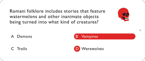 HORROR TRIVIA - CHRONICLE BOOKS