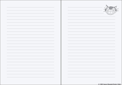 STUDIO GHIBLI MY NEIGHBOR TOTORO LET'S RIDE THE CAT BUS JOURNAL