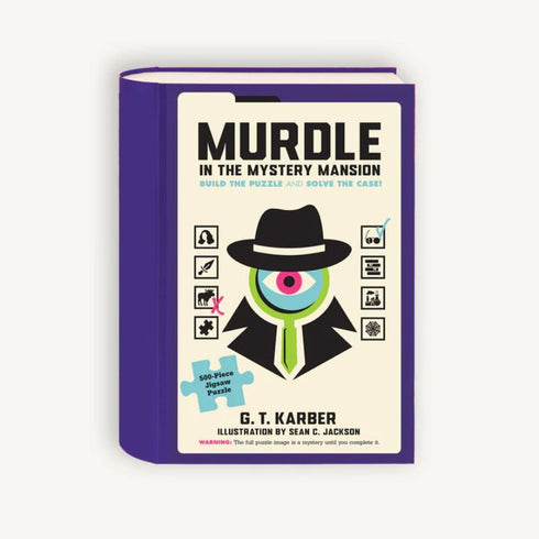 MURDLE IN THE MYSTERY MANSION 500 PIECE JIGSAW PUZZLE - KARBER. G.T.; JACKSON