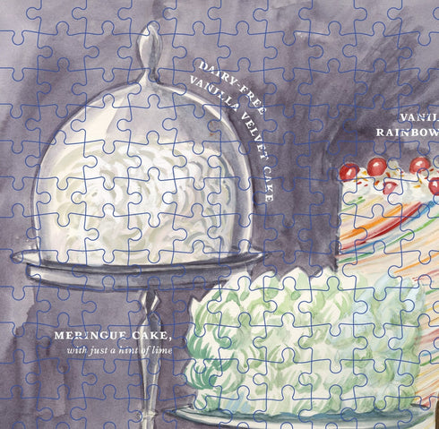 MURDER MOST PUZZLING POISONED PATISSERIE 500 PIECE JIGSAW PUZZLE - VON REISWITZ.