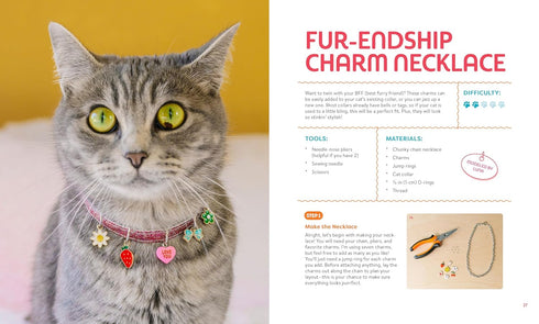 CRAFTING FOR YOUR CAT: 25 PLAYFUL PROJECTS FOR YOU & YOUR FELINE - HINDS. ANNIKA