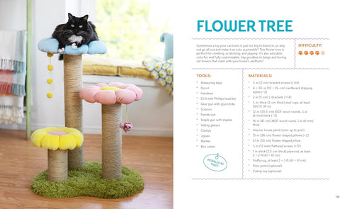 Crafting For Your Cat: 25 Playful Projects For You & Your Feline by Hinds. Annik