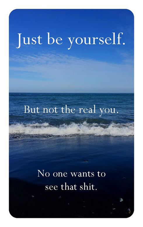 DISAPPOINTING AFFIRMATIONS DECK - TARNOWSKI. DAVE