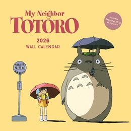 2026 MY NEIGHBOR TOTORO WALL CALENDAR - STUDIO GHIBLI