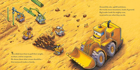 Construction Site: Dad And His Crew Coming Through! by Rinker. Sherri Dusky; For