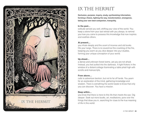 TAROT OF TALES: 78 CARDS & ILLUSTRATED BOOK - HOLM. MELINDA LEE