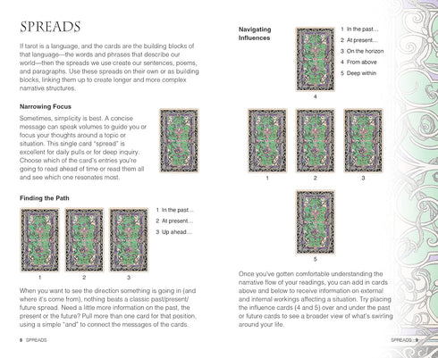 TAROT OF TALES: 78 CARDS & ILLUSTRATED BOOK - HOLM. MELINDA LEE