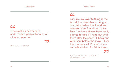 THE LITTLE BOOK OF TAYLOR SWIFT - ORANGE HIPPO!