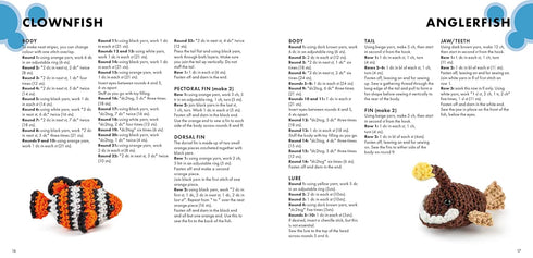 MINI AMIGURUMI OCEAN: 26 TINY CREATURES TO CROCHET - ABBONDIO. SARAH