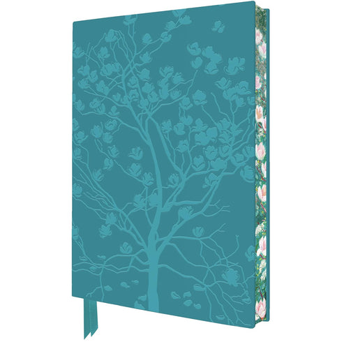 WILHELM LIST: MAGNOLIA TREE ARTISAN ART NOTEBOOK JOURNAL - FLAME TREE STUDIO