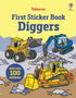FIRST STICKER BOOK DIGGERS - TAPLIN. SAM