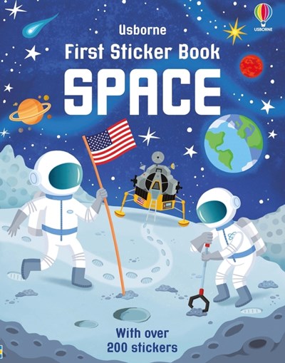 FIRST STICKER BOOK SPACE - SMITH. SAM