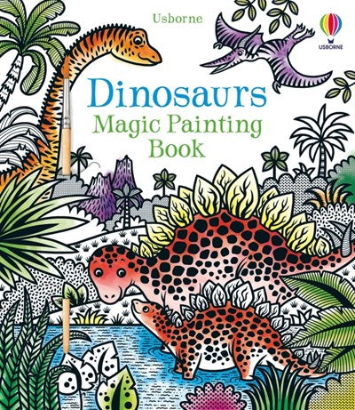DINOSAURS MAGIC PAINTING BOOK - BOWMAN. LUCY