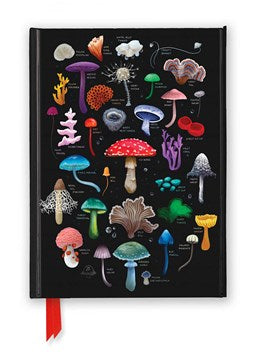 MUSHROOMS & FUNGI FOILED JOURNAL (8.3X5.9) - STEAD. ANNA