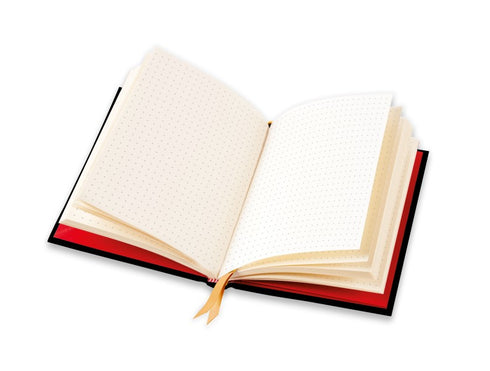 JADE MOSINSKI: BEE FOILED DOT GRID JOURNAL (8.3X5.9)