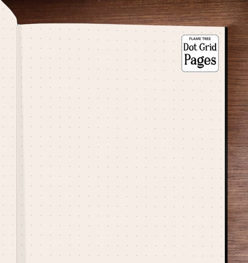 JADE MOSINSKI: BEE FOILED DOT GRID JOURNAL (8.3X5.9)