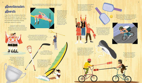 ONLY IN THE PACIFIC NORTHWEST - DICKMANN. NANCY; MOFFAT-PENA. JOSEPH