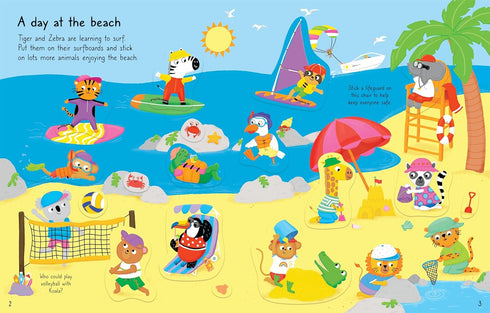 FIRST STICKER BOOK SUMMER - BROOKS. FELICITY; WARING. ZOE