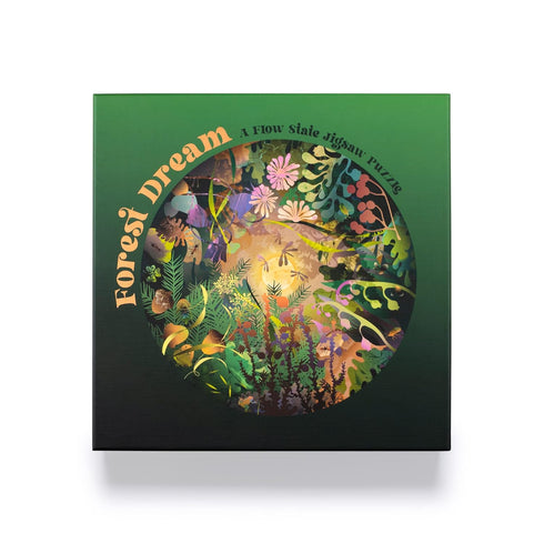 FOREST DREAM: A FLOW STATE 1000 PIECE CIRCULAR JIGSAW PUZZLE - SVENSSON. ELIN