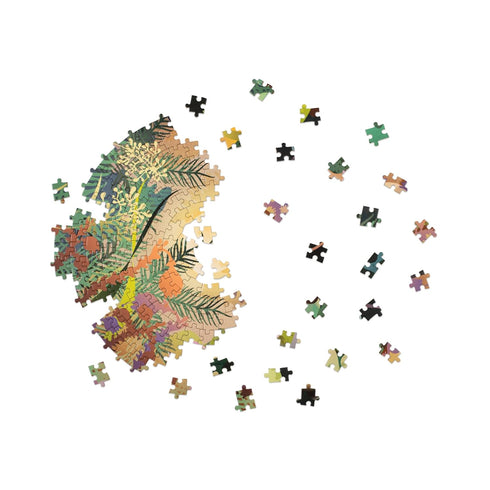 FOREST DREAM: A FLOW STATE 1000 PIECE CIRCULAR JIGSAW PUZZLE - SVENSSON. ELIN