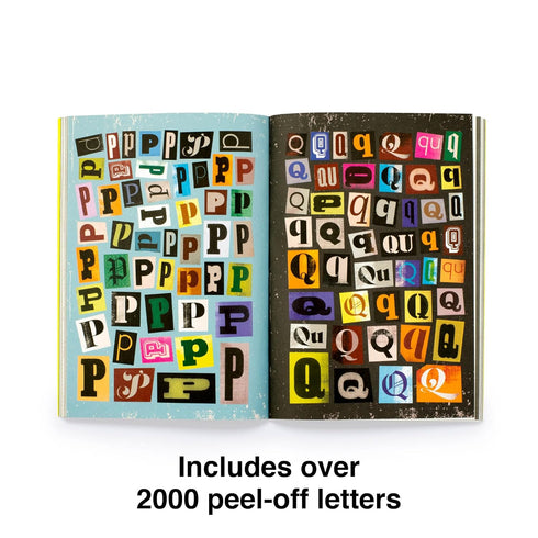 THE RANSOM NOTE STICKER BOOK - HERRIOTT. LUKE