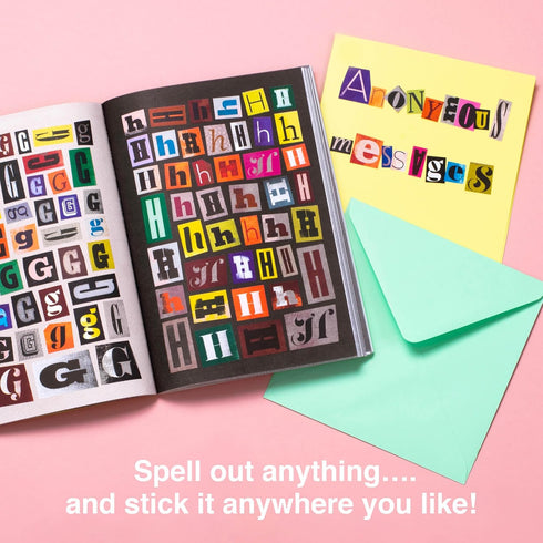 THE RANSOM NOTE STICKER BOOK - HERRIOTT. LUKE