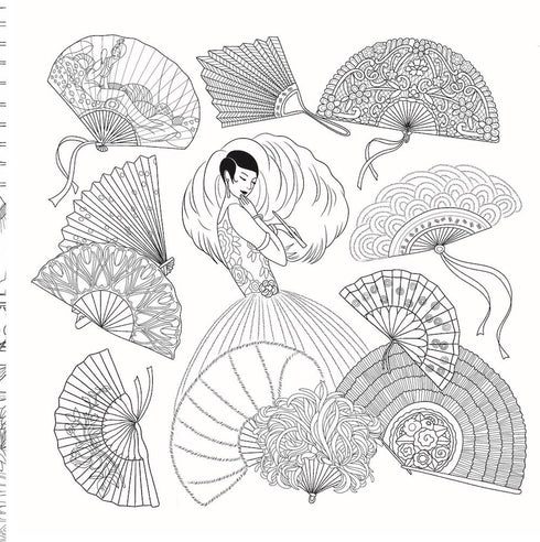 THE JAZZ AGE: A 20'S INSPIRED COLORING BOOK - BOUREAU. MELANIE