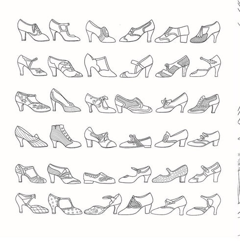 THE JAZZ AGE: A 20'S INSPIRED COLORING BOOK - BOUREAU. MELANIE