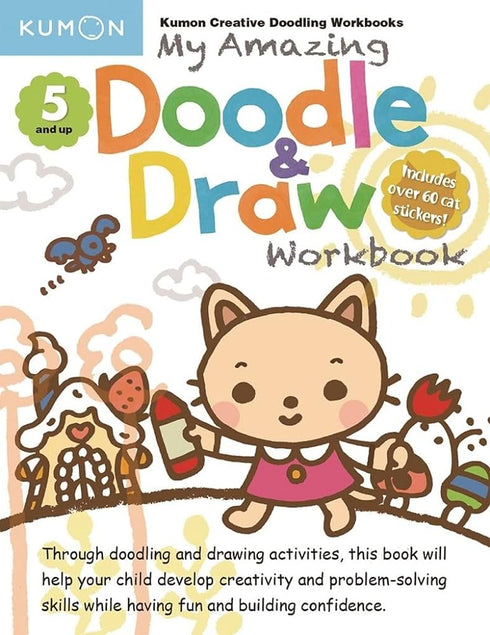 KUMON - AMAZING DOODLE DRAW WORKBOOK