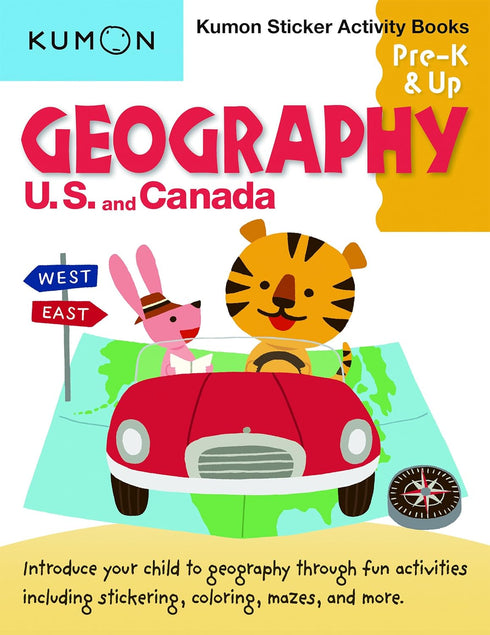 GEOGRAPHY US AND CANADA PRE-K & UP - KUMON