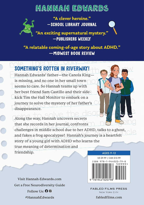 HANNAH EDWARDS SECRETS OF RIVERWAY - HARDS. ASHLEY