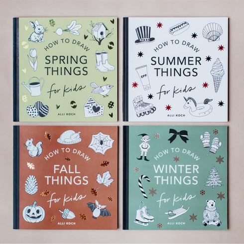 FALL THINGS: HOW TO DRAW BOOKS FOR KIDS - HOCH. ALLI