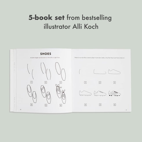 SO MANY THINGS: A BOXED SET OF 5 HOW-TO-DRAW FOR KIDS - KOCH. ALLI