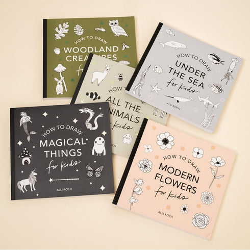 SO MANY THINGS: A BOXED SET OF 5 HOW-TO-DRAW FOR KIDS - KOCH. ALLI