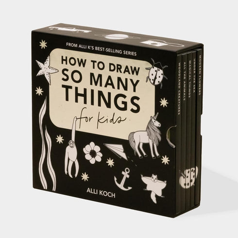 SO MANY THINGS: A BOXED SET OF 5 HOW-TO-DRAW FOR KIDS - KOCH. ALLI