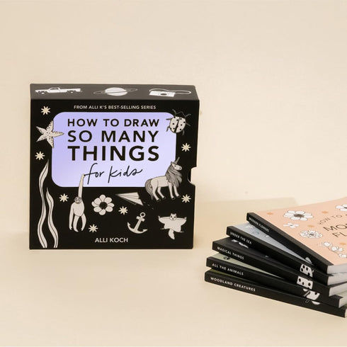 SO MANY THINGS: A BOXED SET OF 5 HOW-TO-DRAW FOR KIDS - KOCH. ALLI