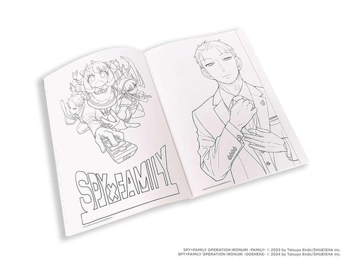SPY X FAMILY: THE OFFICIAL COLORING BOOK - ENDO. TATSUYA