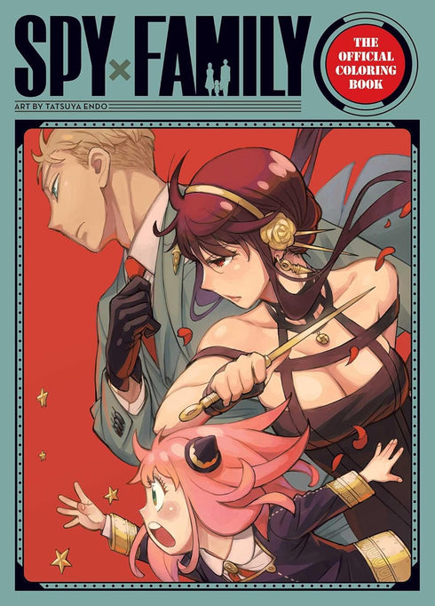 SPY X FAMILY: THE OFFICIAL COLORING BOOK - ENDO. TATSUYA