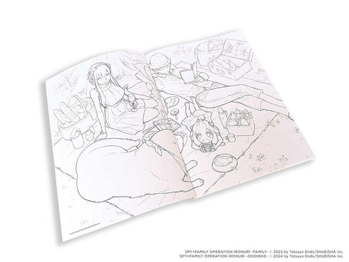 SPY X FAMILY: THE OFFICIAL COLORING BOOK - ENDO. TATSUYA