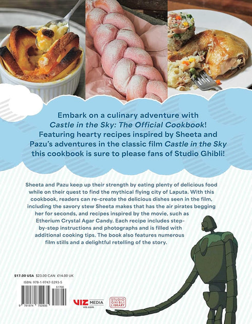 CASTLE IN THE SKY: THE OFFICIAL COOKBOOK - STUDIO GHIBLI