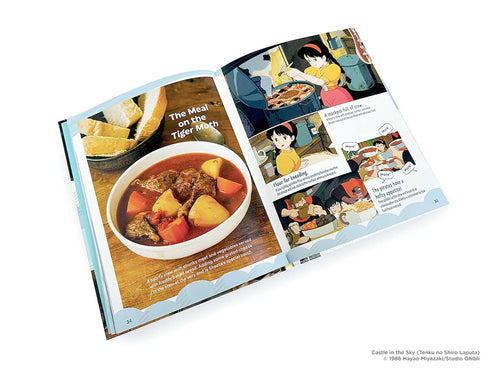 CASTLE IN THE SKY: THE OFFICIAL COOKBOOK - STUDIO GHIBLI