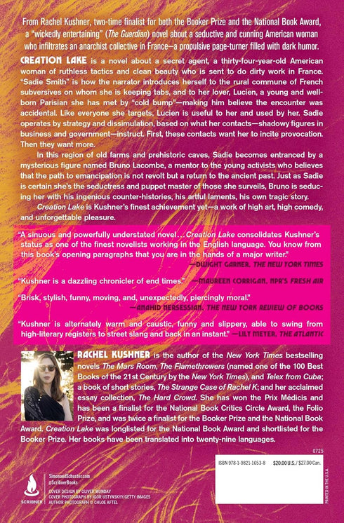 CREATION LAKE - KUSHNER. RACHEL