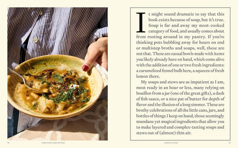 SOMETHING FROM NOTHING: A COOKBOOK - ROMAN. ALISON