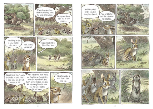 WATERSHIP DOWN: THE GRAPHIC NOVEL - ADAMS, RICHARD ; STURM, JAMES ; SUTPHIN, JOE