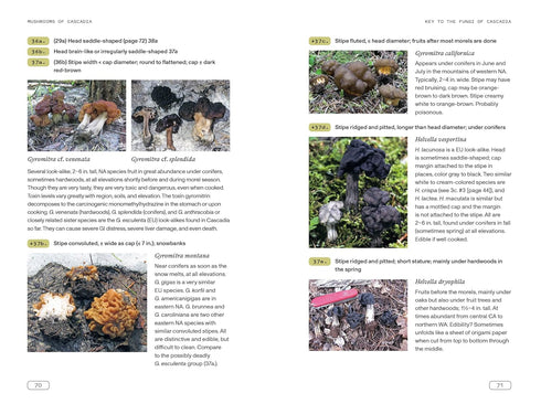MUSHROOMS OF CASCADIA, 2ND ED.: ILLUSTRATED KEY TO THE FUNGI PNW - BEUG. MICHAEL