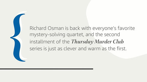 THE MAN WHO DIED TWICE: A THURSDAY MURDER CLUB MYSTERY - OSMAN. RICHARD