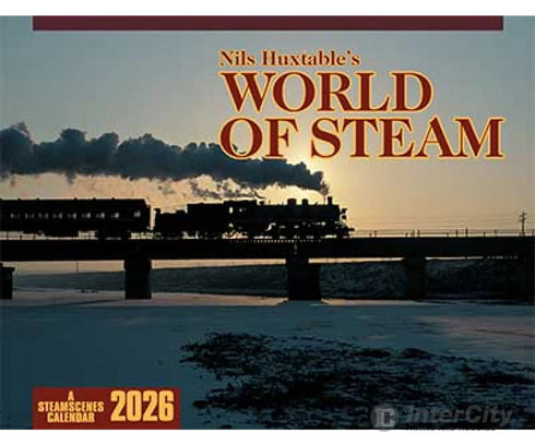 2026 TRAIN WALL CALENDAR ASSORTED