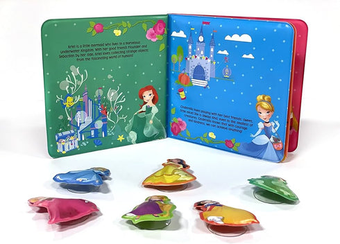 DISNEY PRINCESS BATHTIME BOOK - PHIDAL PUBLISHING