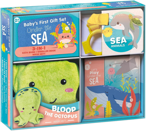 BABY'S FIRST GIFT SET UNDER THE SEA - CRACKBOOM! BOOKS