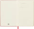 MOLESKINE RULED HARD RED